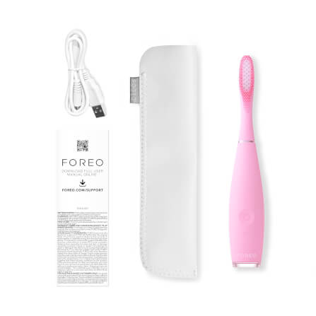 แปรงสีฟันซิลิโคนไฟฟ้า FOREO ISSA 3 Pearl Pink_3